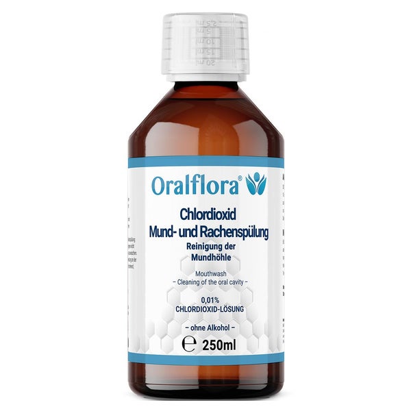 Oralflora Antibakterielle Mundspülung für Mund- & Rachenraum 250 ml