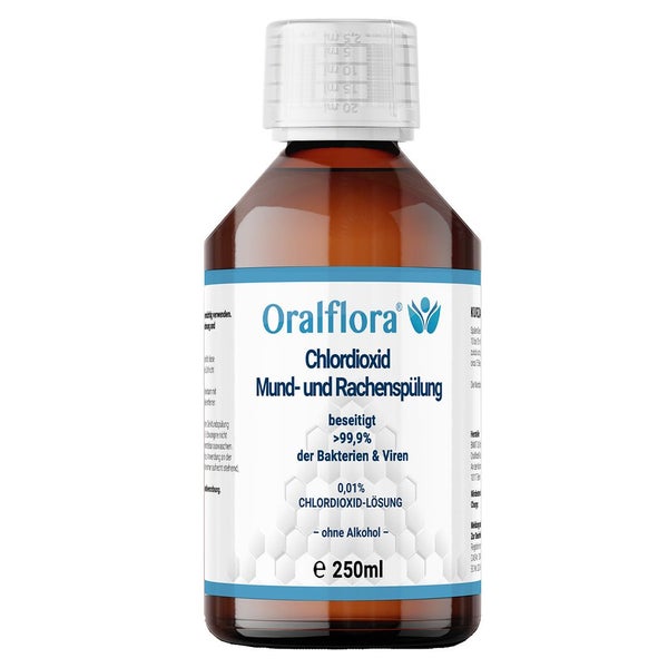 Oralflora Antiseptische Mundspülung für Mund- & Rachenraum 250 ml