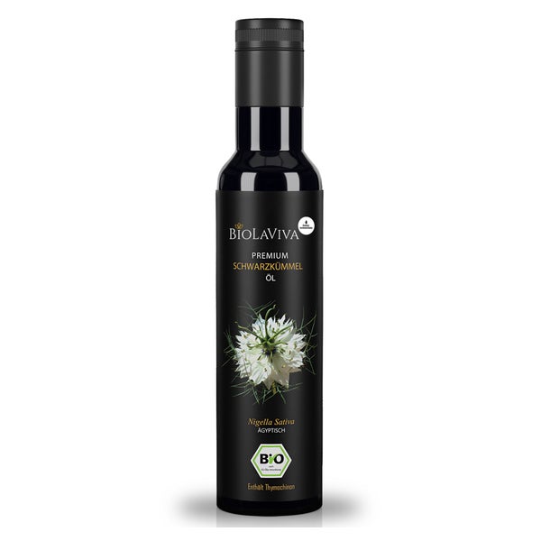 BIOLAVIVA Schwarzkümmelöl | Bio |kaltgepresst | 250ml x 1 St
