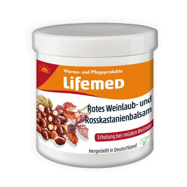 Lifemed Rotes Weinlaub- und Rosskastanienbalsam 250 ml, 1 Stück 250 ml