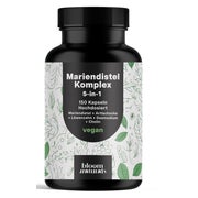 Mariendistel Komplex - 150 Kapseln - Bloom Naturals 150 St