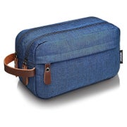 Kulturbeutel Herren Reise Kosmetiktasche Reisezubehör B Blau 1 St