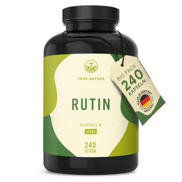 Rutin Kapseln - 500mg Rutin pro Kapsel - Vegan & Made in DE 240 St
