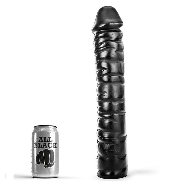 All Black - Großer schwarzer Dildo