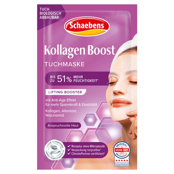 Schaebens Kollagen Boost Tuchmaske 1 St