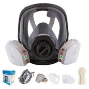 15-in-1 Gasmaske Vollgesichtsmaske mit Filter für Atemschutz 1 St