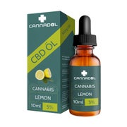 Produktabbildung: Cannadol Zitrone 5% CBD Öl 10 ml