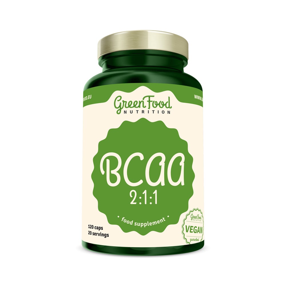 GreenFood Nutrition BCAA 2:1:1 120 St