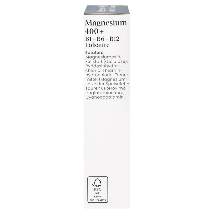 DocMorris Magnesium 400 mg - Mit B-Vitaminen gegen Müdigkeit & für Muskeln, 60 St