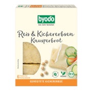 BYODO Reis & Kichererbsen Knusperbrot 120 g