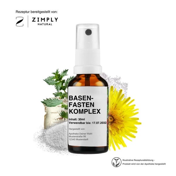 Zimply Natural BASENFASTEN KOMPLEX - Pflanzbasierte Rezeptur 30 ml