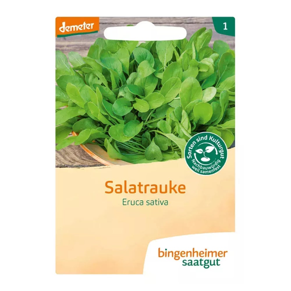 Bingenheimer Saatgut - Salatrauke Rucola 2 g