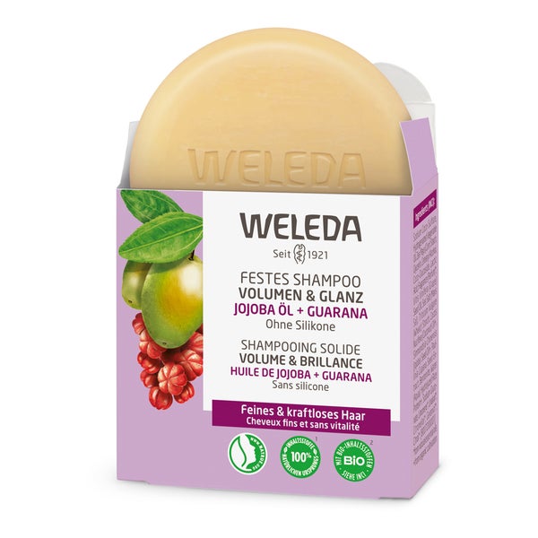 Weleda Festes Shampoo Volumen & Glanz 50 g