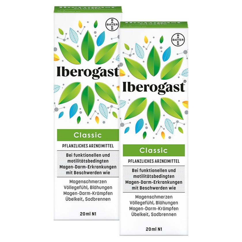 Iberogast Classic Flüssigkeit 2X20 ml