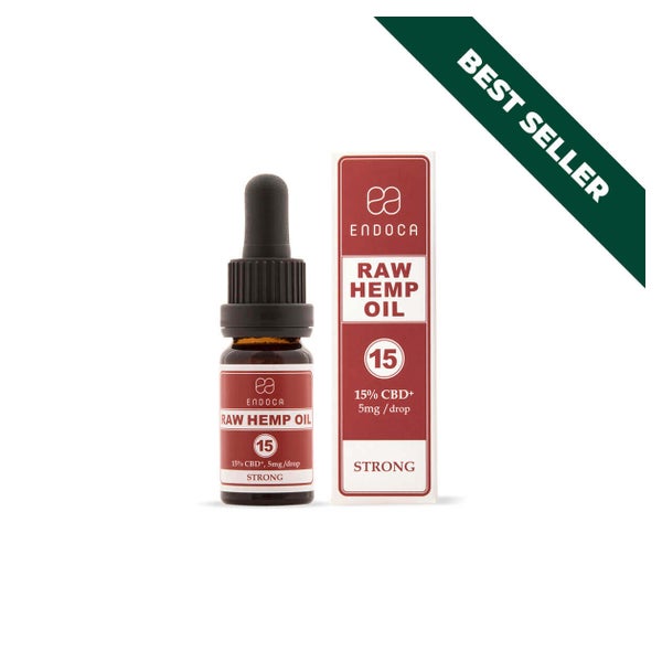 RAW Hanföl-Tropfen 4500 mg CBD+CBDa (15%), 30 ml Flasche 250 ml