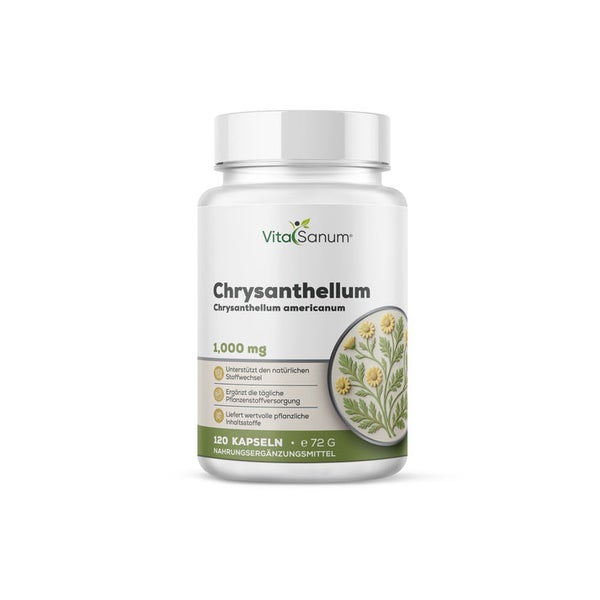 VitaSanum® Chrysanthellum (Chrysanthellum americanum) 1.000 mg pro Tagesportion 120 St