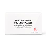 Mineral-Check Wasser - Brunnenwasser, Filterwasser, Quellwasser, Trinkwasser 1 St