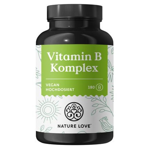 Vitamin B Komplex 180 Kapseln Nature Love 180 St
