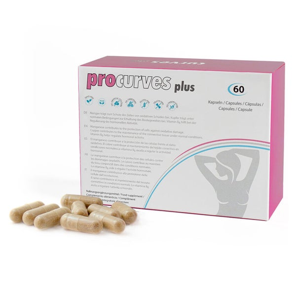 500cosmetics - Procurves Plus - Kapseln für Brustvolumen 60 St