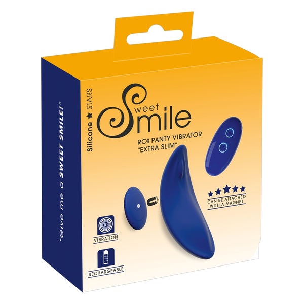Sweet Smile - RC Panty Vibrator Extra Slim - Ferngesteuert 1 St