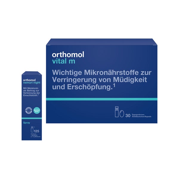 Orthomol vital m + nemuri night Spray 1 Set