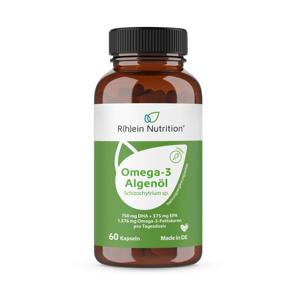 Omega-3 AlgenÖl M.dha+epa Hochdosiert & Vegan Kps. 60 St