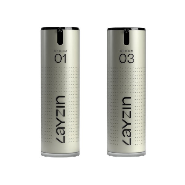 LAYZIN Augen- und Gesichtsserum-Duo 01 und 03 1 St