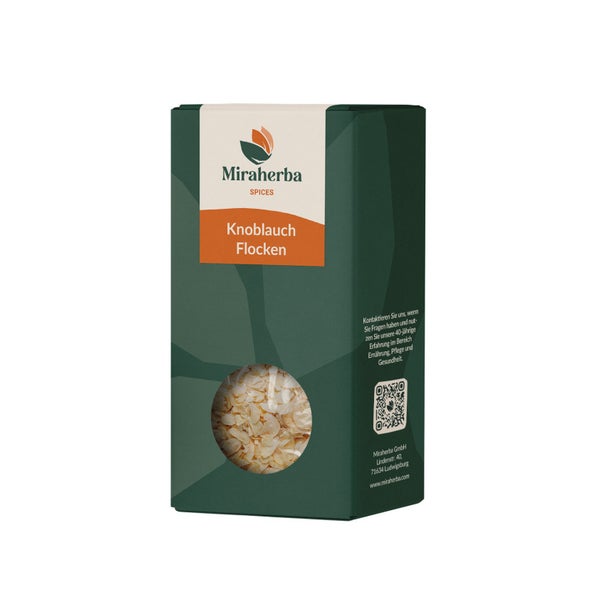 Miraherba - Bio Knoblauchflocken geschnitten 100 g