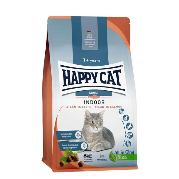 Happy Cat - Indoor Atlantik Lachs 1,8 kg