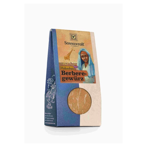 Habeshas Berbere Gewürz bio 35 g – Scharfe Bio-Gewürzmischung für äthiopische Gerichte