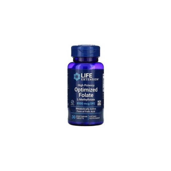 Hochdosiertes, optimiertes Folat, vegane Tabletten 30 St