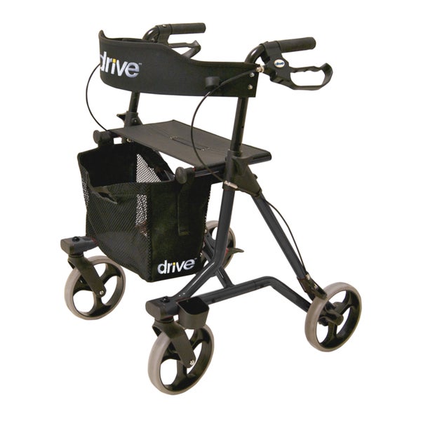 Drive Medical Leichtgewicht Rollator Torro anthrazit 1 St