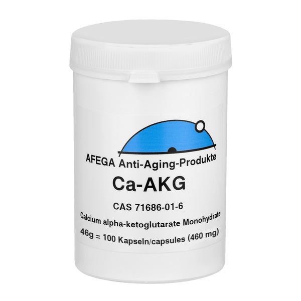 46 g Ca-AKG (100 Kapseln zu je 460 mg) 46 g