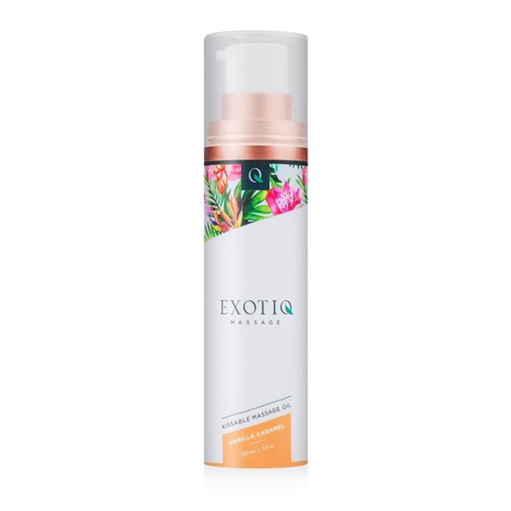 «Vanilla Caramel» Massageöl - Vanille-Karamell-Duft, küssbar (0.1 l) 100 ml