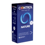 Nature – 12 Kondome, 54 mm, natürliches Gefühl, Silikonöl (12 Kondome) 12 St