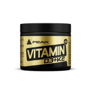 PEAK Vitamin D3 + K2 - 120 Tabletten I 120 Portionen I essentielle Vitamine I Sonnenvitamin I für Immunsystem I Knochen I vegan