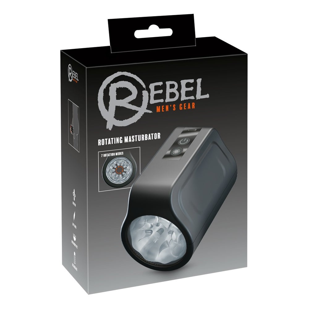Rebel - Masturbator mit rotierender Softsleeve 1 St