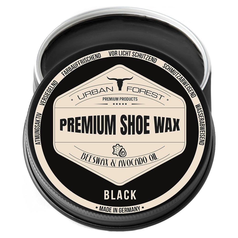 URBAN FOREST Schuhcreme Schuhwachs Schwarz 150ml 150 ml