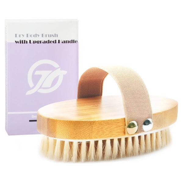FREATECH Dry Brushing Körperbürste | Naturborsten | Peeling &