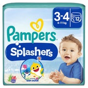 Pampers Windeln Größe 3-4, Splashers Baby Shark Limited Edition 96 St