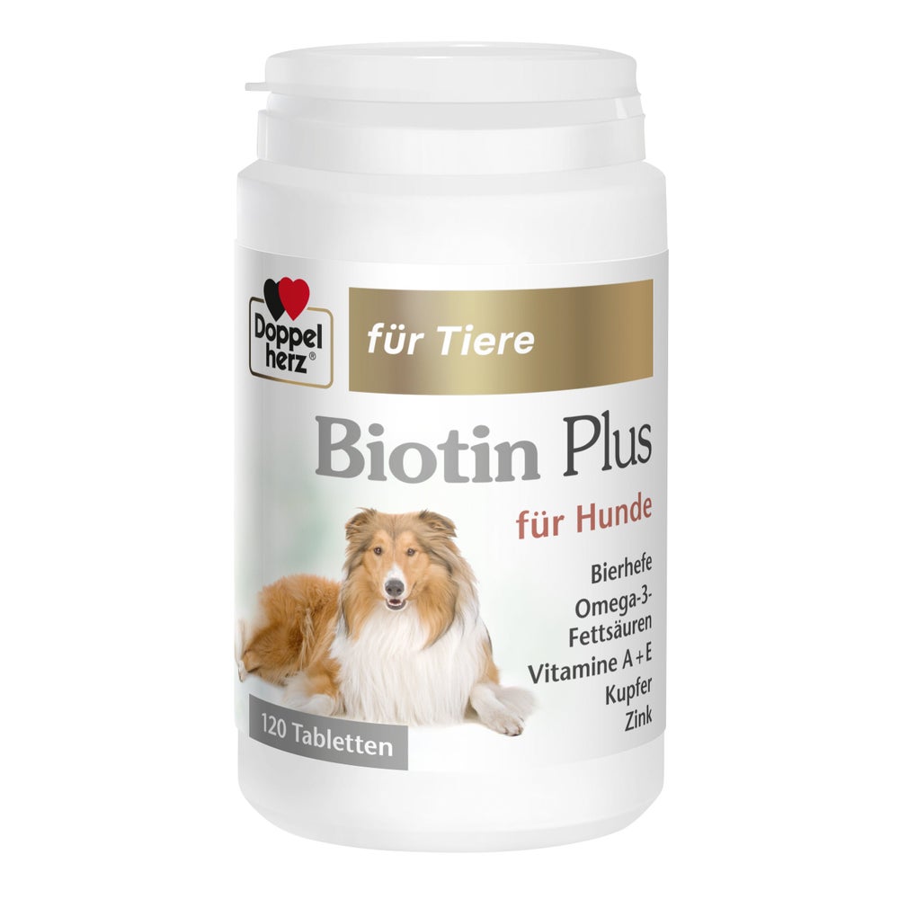 Doppelherz Für Tiere Biotin Plus Tabletten F.hunde 120 St