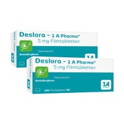 Produktabbildung: Deslora - 1A PHARMA® Doppelpack 2X100 St