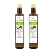 GreatVita MCT Öl auf Kokosölbasis C8 & C10 Fettsäuren 1000 ml