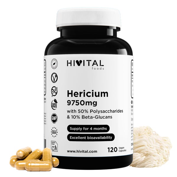 Löwenmähne (Lion's Mane) 9750 mg | 120 vegane Kapseln 120 St