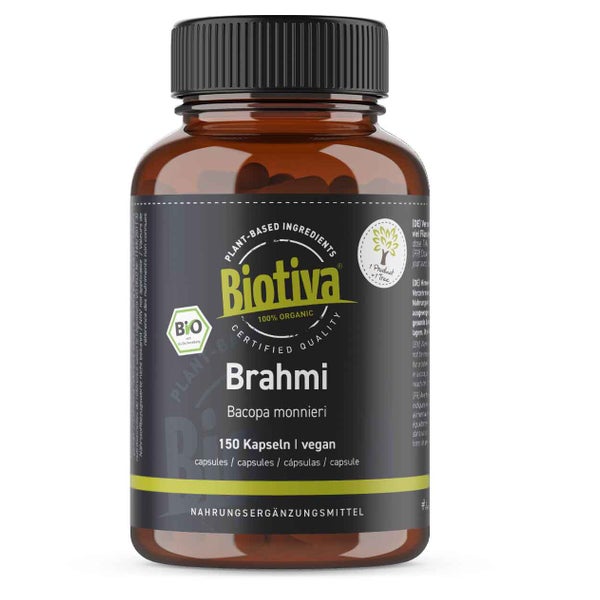 Biotiva Brahmi Kapseln Bio 90 g