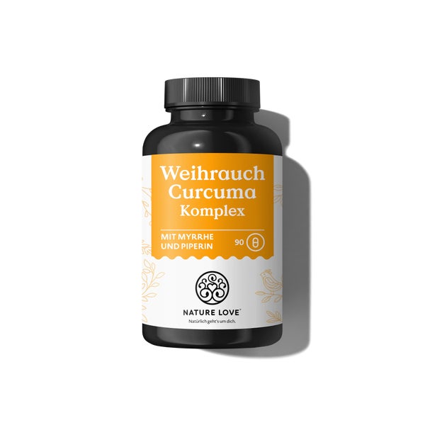 Weihrauch Curcuma Komplex 90 Kapseln Nature Love  St
