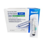 Romed Einmalspritzen mit Einmalkanülen 20 ml 3-teilig steril 50 St