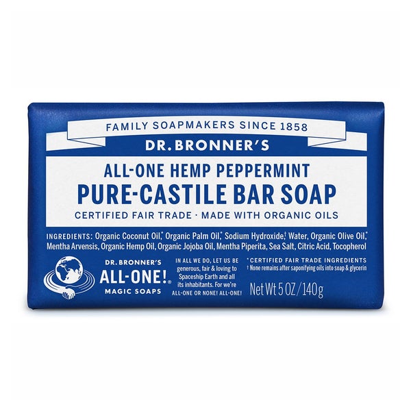 Dr. Bronner's Pfefferminze Reine Naturseife 1X140 g