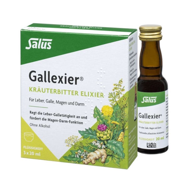 Salus Gallexier Kräuterbitter Elixier 60 ml