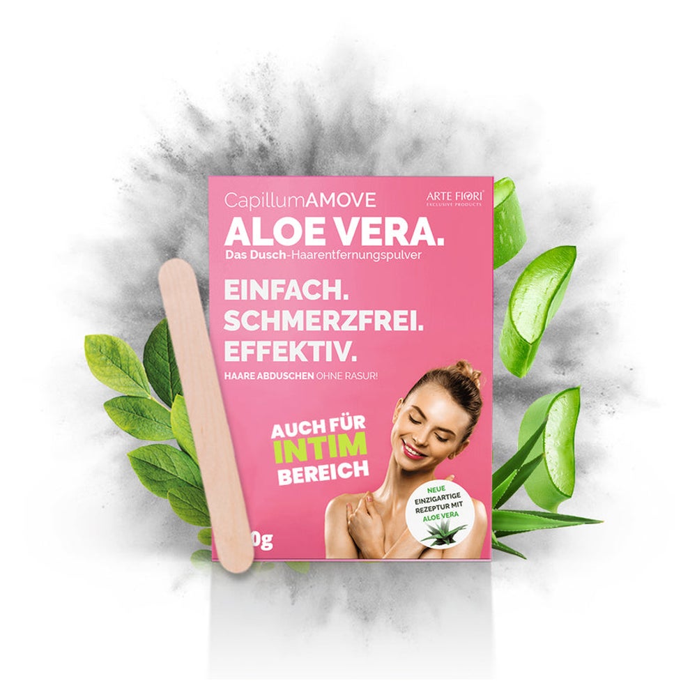Capillum AMOVE Aloe Vera Enthaarungscreme als Pulver 300g 300 g